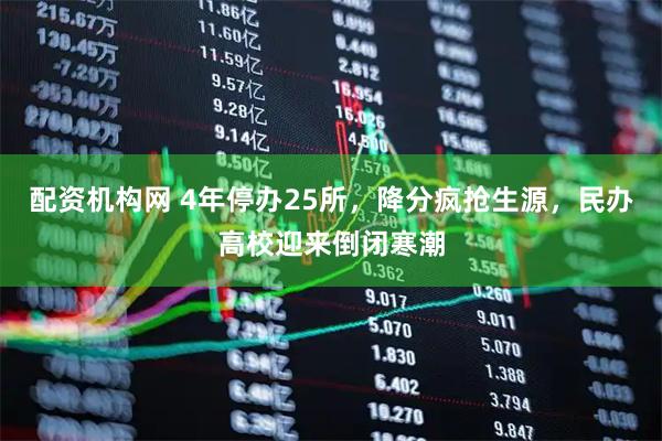 配资机构网 4年停办25所，降分疯抢生源，民办高校迎来倒闭寒潮